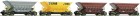 67062 Roco Set of 4 ore hopper cars